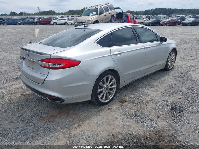 Ford Fusion Platinum 2017 3FA6P0K99HR132421 Image 4