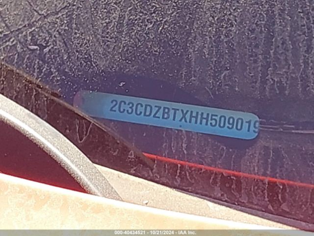 2C3CDZBTXHH509019 Dodge Challenger R/t