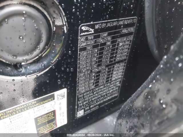 SADCS2FX9KA391562 Jaguar F-pace 25t