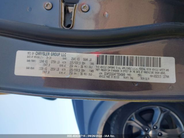 3C4PDDGG4FT554909 Dodge Journey Crossroad