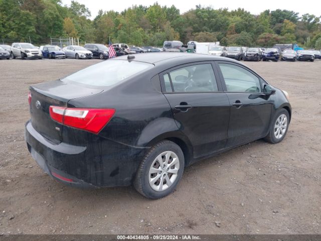 KNADM4A35F6433807 KIA RIO LX