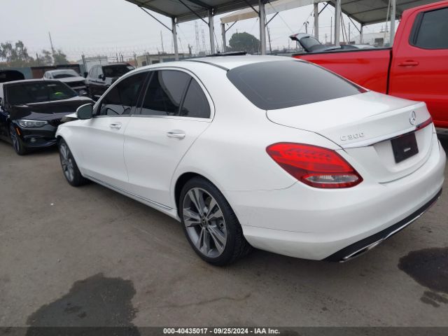 55SWF4JB3JU263603 Mercedes-Benz C 300