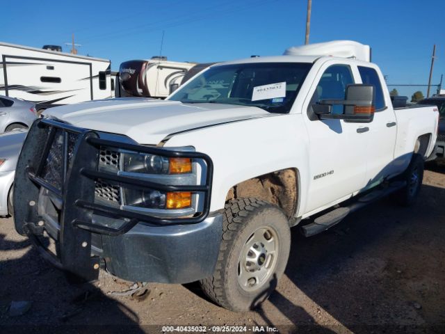 2GC2KREG4K1186047 Chevrolet Silverado 2500hd Wt