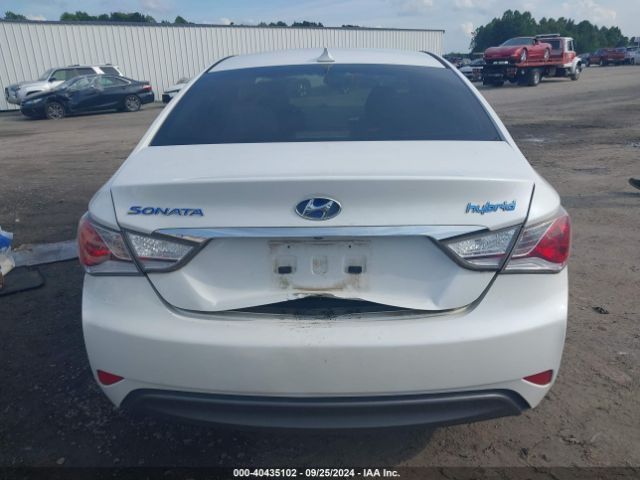 KMHEC4A40EA116673 Hyundai SONATA HYBRID