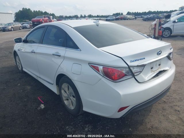 KMHEC4A40EA116673 Hyundai SONATA HYBRID