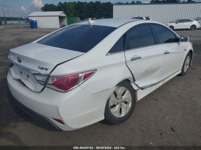 KMHEC4A40EA116673 Hyundai SONATA HYBRID