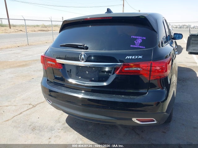 5FRYD3H49GB005613 Acura Mdx Technology   Acurawatch Plus Packages/technology Package