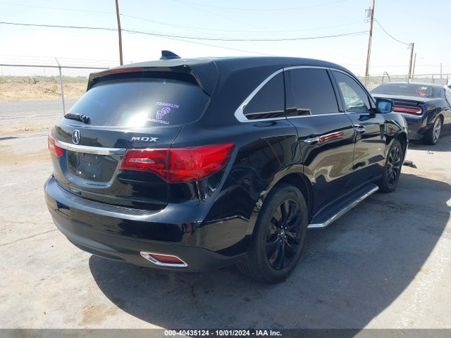5FRYD3H49GB005613 Acura Mdx Technology   Acurawatch Plus Packages/technology Package