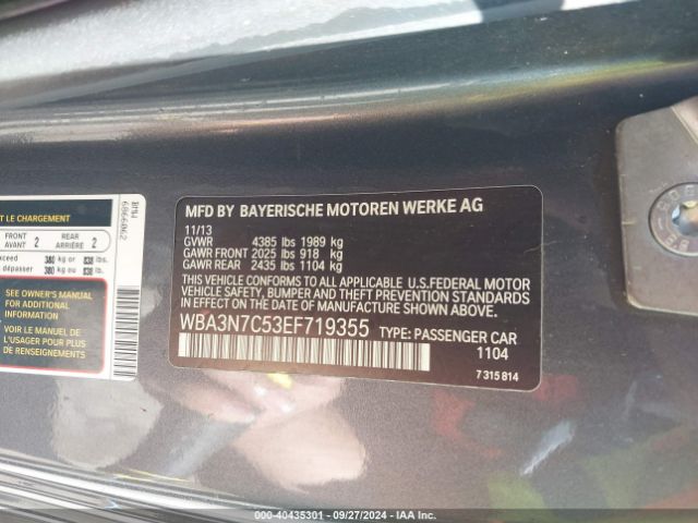 WBA3N7C53EF719355 BMW 428i