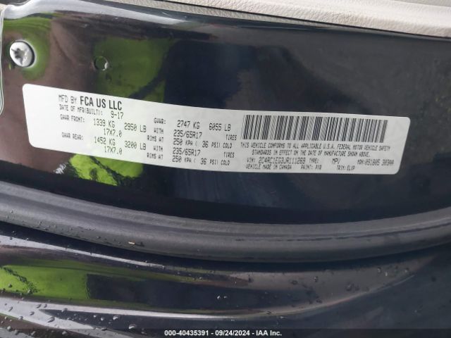2018 CHRYSLER PACIFICA 2C4RC1EG3JR111269 Photo 8