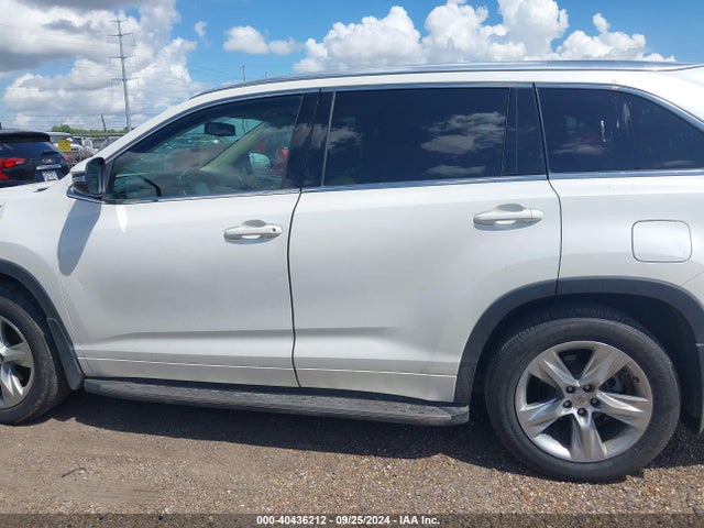 5TDYKRFH4GS170156 Toyota Highlander Limited V6