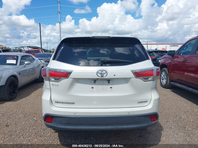 5TDYKRFH4GS170156 Toyota Highlander Limited V6