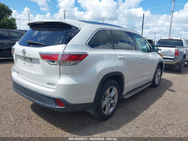 5TDYKRFH4GS170156 Toyota Highlander Limited V6