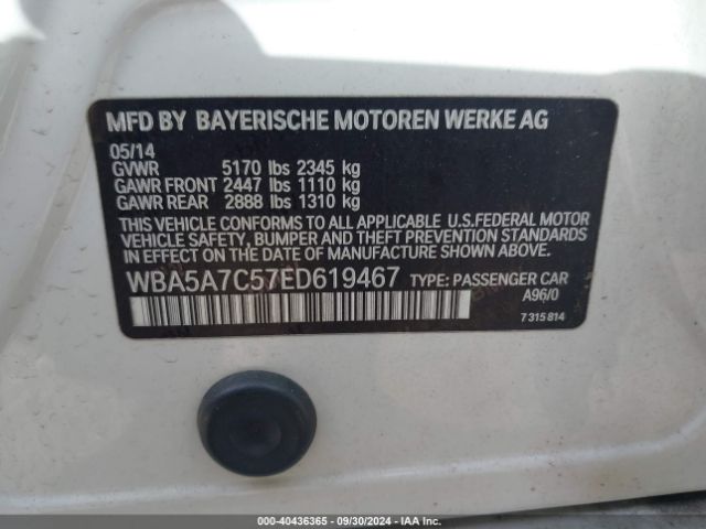 WBA5A7C57ED619467 BMW 528i Xdrive