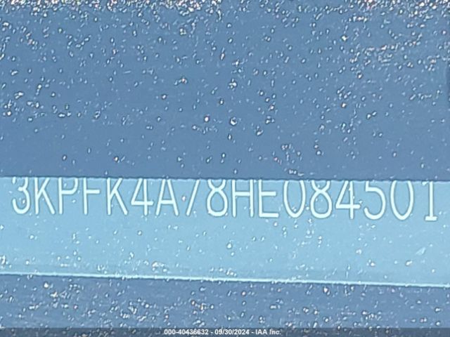 3KPFK4A78HE084501 KIA FORTE LX