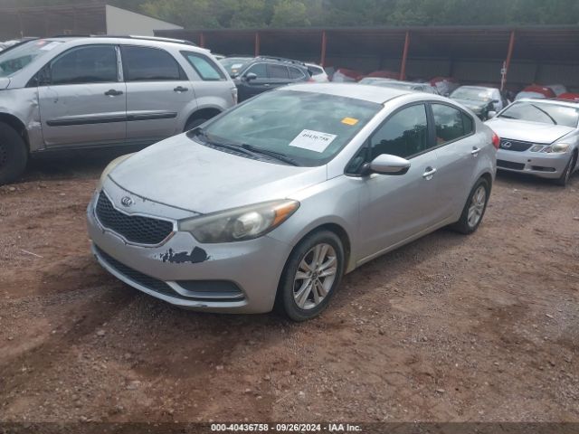 KNAFX4A60E5154473 KIA FORTE LX