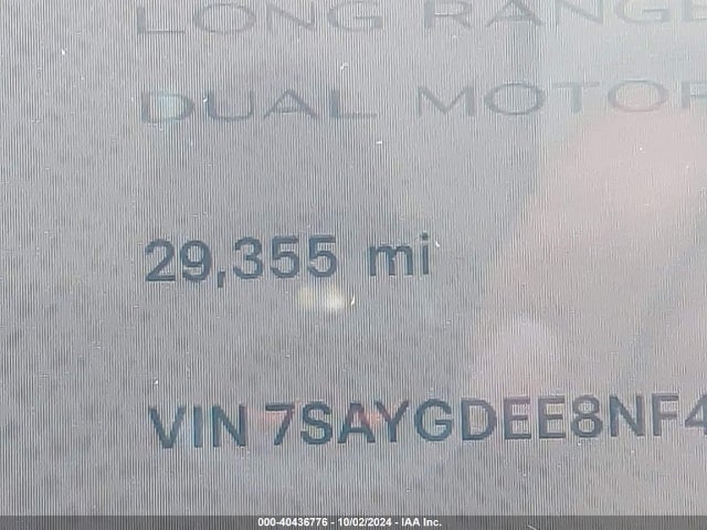 2022 TESLA MODEL Y 7SAYGDEE8NF442241 Photo 6