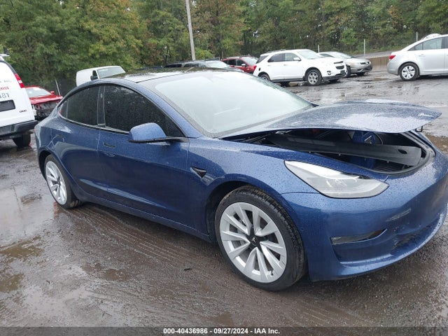 2022 TESLA MODEL 3 5YJ3E1EA7NF186411 Photo 0