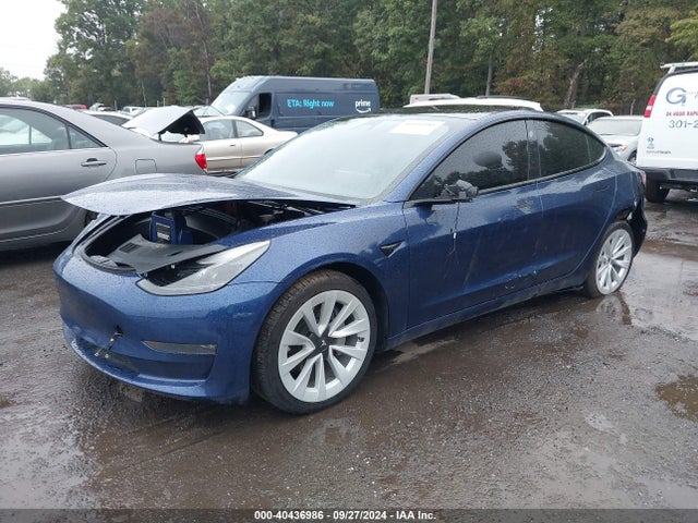 2022 TESLA MODEL 3 5YJ3E1EA7NF186411 Photo 1