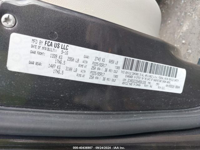 2C4RDGCG5HR581235 Dodge Grand Caravan Sxt