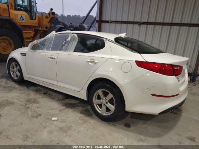 KNAGM4A77F5627549 KIA Optima Lx