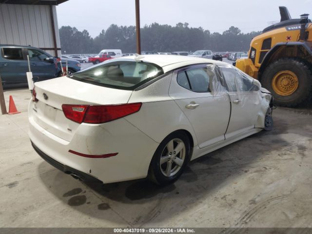 KNAGM4A77F5627549 KIA Optima Lx