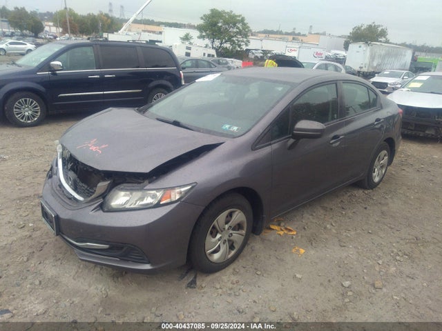 Honda Civic Lx 2014 19XFB2E50EE084128 Image 2