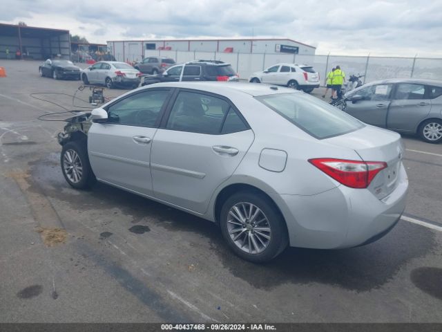 5YFBURHE6EP039755 Toyota Corolla Le Premium