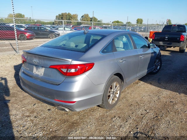 2015 Hyundai Sonata Se მანქანა იყიდება აუქციონზე, vin: 5NPE24AF4FH009225, აუქციონის ნომერი: 40437507