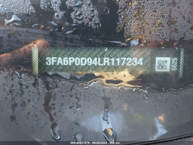 3FA6P0D94LR117234 Ford Fusion Titanium