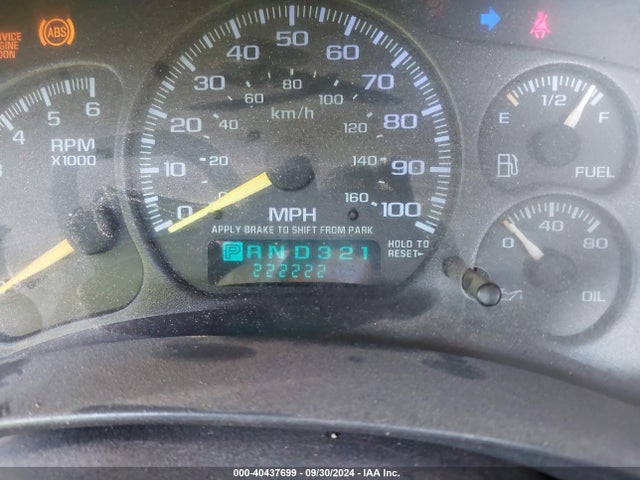Aukcja sprzedaży 2001 Chevrolet Silverado 1500 Ls, vin: 2GCEC19T411117361, numer aukcji: 40437699