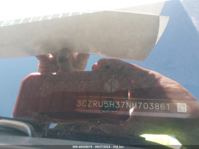3CZRU5H37NM703861 Honda Hr-v 2wd Lx