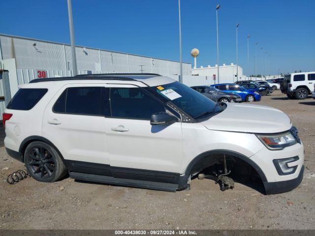1FM5K7D83HGE11240 Ford EXPLORER XLT