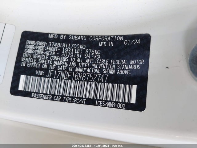 Toyota Gr86 Premium 2024 JF1ZNBE16R8752747 Image 9