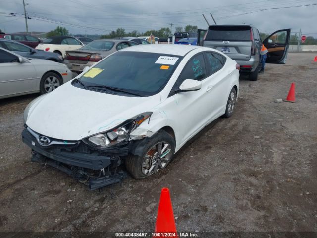 5NPDH4AE4EH505352 Hyundai ELANTRA SE