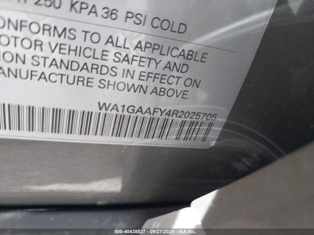 WA1GAAFY4R2025705 Audi Q5 Premium 45 Tfsi S Line Quattro