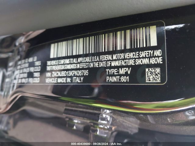ZACNJBD13KPK06795 Jeep Renegade Limited 4x4