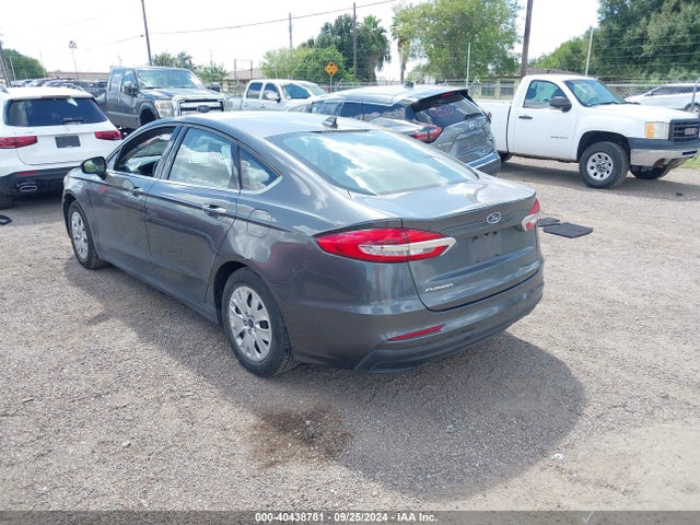 Ford FUSION S 2020 3FA6P0G79LR188097 Image 3