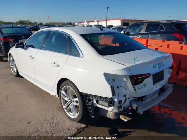 WAUEAAF43NN015439 Audi A4 Premium Plus 45 Tfsi S Line Quattro S Tronic