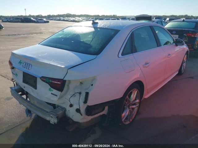 WAUEAAF43NN015439 Audi A4 Premium Plus 45 Tfsi S Line Quattro S Tronic