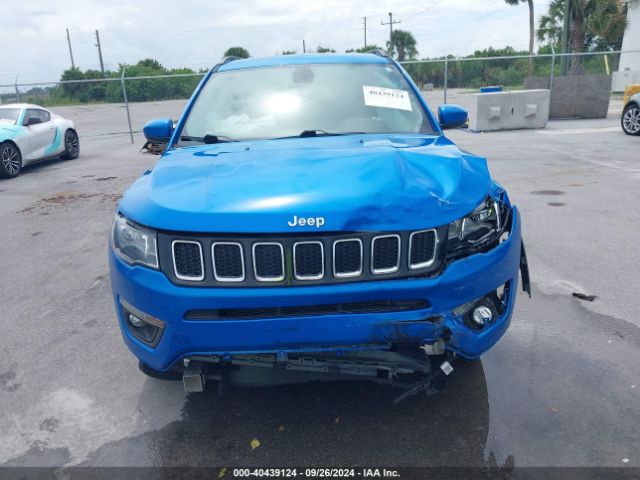 3C4NJCBB9MT577007 Jeep Compass Latitude Fwd