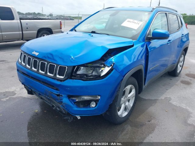 3C4NJCBB9MT577007 Jeep Compass Latitude Fwd
