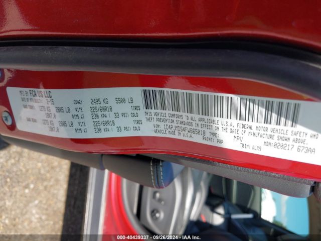 1C4PJMDS4FW665018 Jeep Cherokee Limited