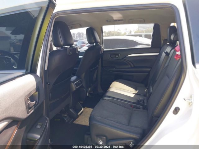 5TDZZRFH2KS360689 Toyota Highlander Le Plus