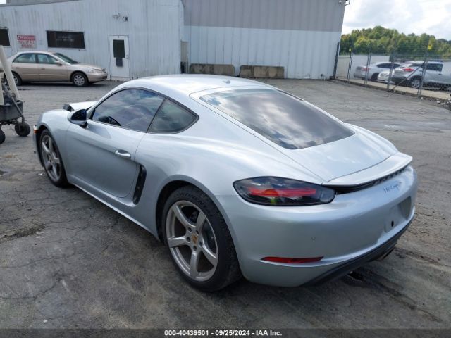 WP0AA2A82JK261704 Porsche 718 Cayman
