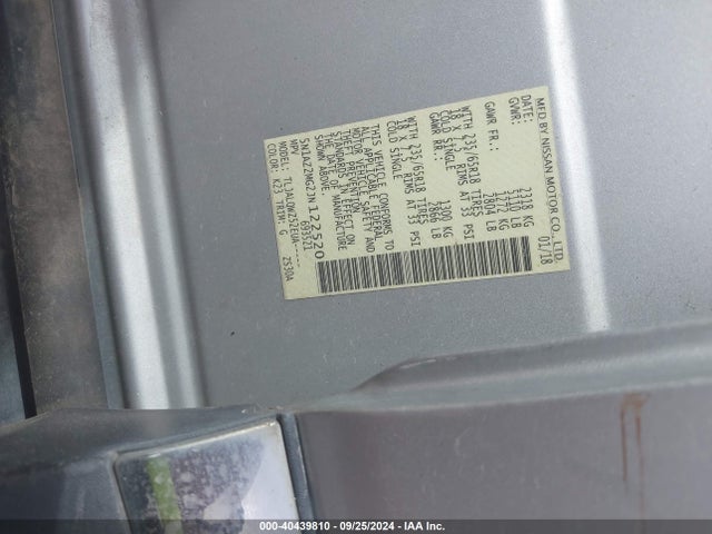 Nissan MURANO SV 2018 5N1AZ2MG2JN122520 Image 9