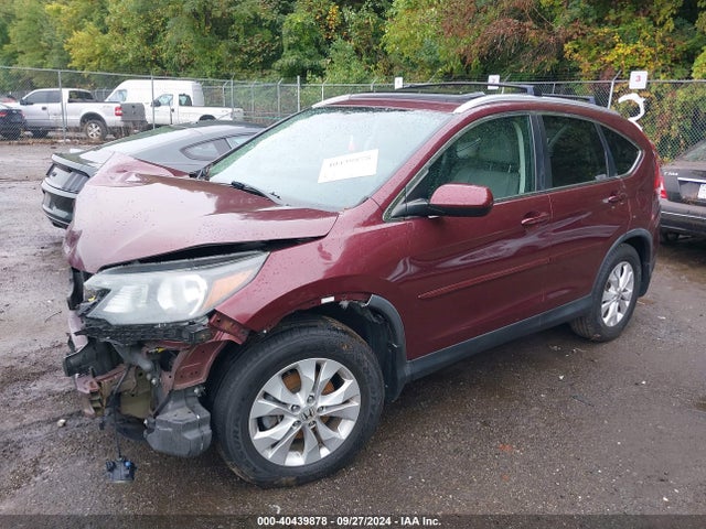 Honda Cr-v Ex-l 2014 5J6RM3H76EL001121 Image 2