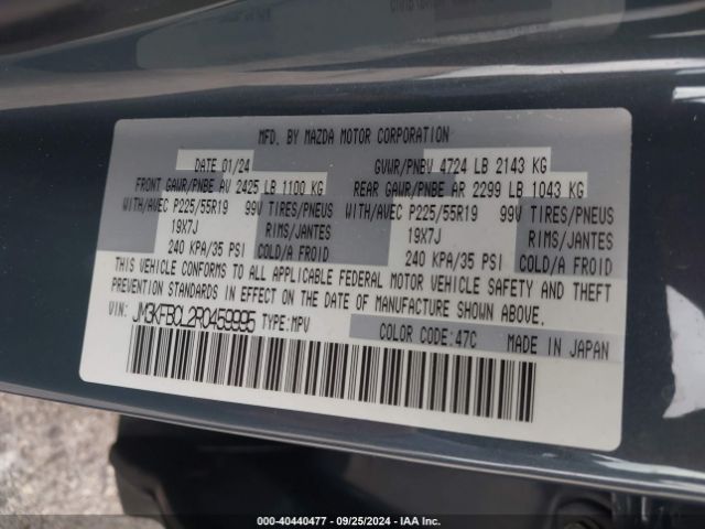 JM3KFBCL2R0459995 Mazda Cx-5 2.5 S Carbon Edition