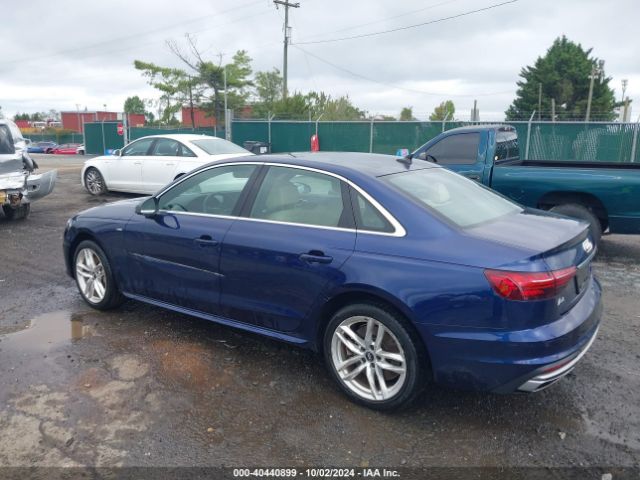 WAUEAAF41MN004955 Audi A4 Premium Plus 45 Tfsi S Line Quattro S Tronic