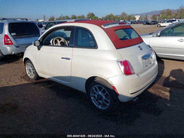 2012 FIAT 500C 3C3CFFDR0CT233685 Photo 2